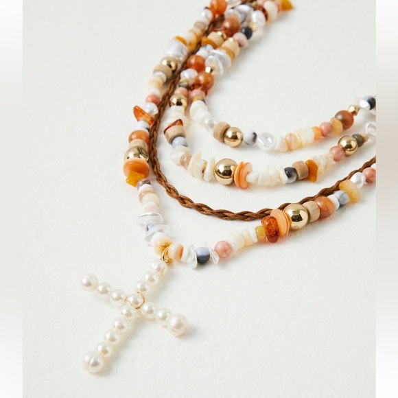 Free People Multicolor Beaded Necklace Set - Picture 3 of 6